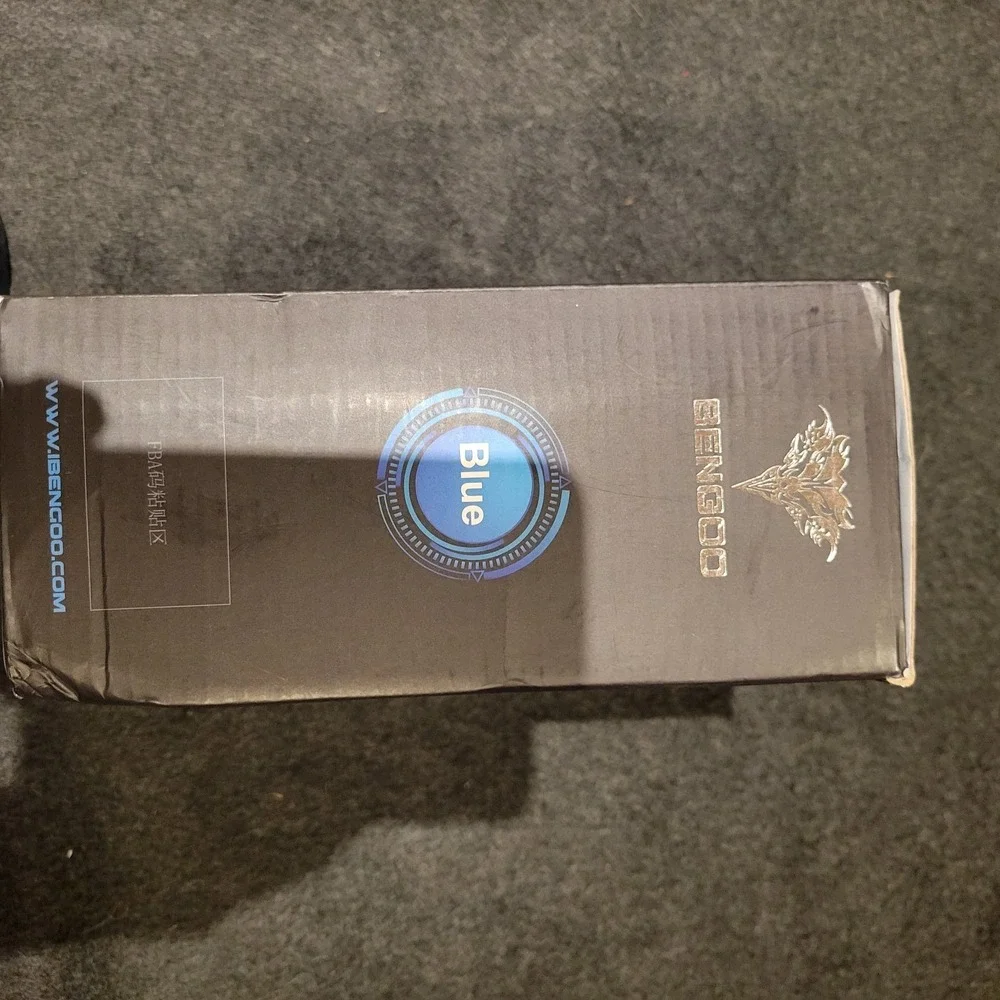 NEW BENGOO G9000 Stereo Pro Gaming Headset PS4 PC Xbox One &Tablet Blue @31